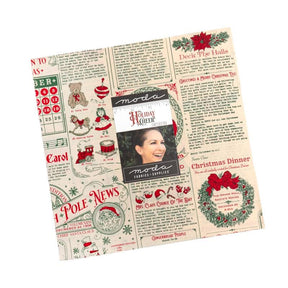 Holiday Cheer Layer Cake 20970LC By Stacy Iest Hsu for Moda Fabrics