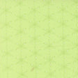 a repeating pattern of green flower-like shapes on a light green background.