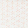 a repeating pattern of orange and white flowers or star-like shapes on a white background.