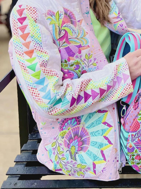 Bella Accent Sleeves - FPP Expansion Pack (for Bella Quilted Coat) PBA QE103 Sewing Pattern by Annie