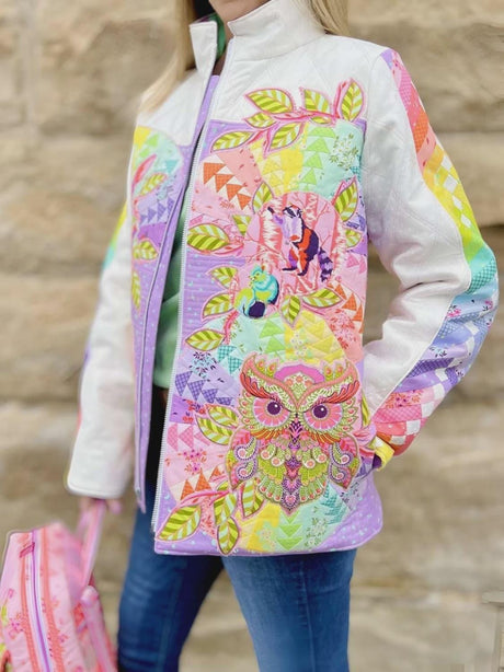 Bella Arcs and Beauties - FPP Expansion Pack (for Bella Quilted Coat) PBA QE102 Sewing Pattern by Annie