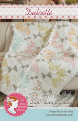 Dulcette Printed Quilt Pattern By It's Sew Emma ISE-152 by It's Sew Emma available in 4 sizes