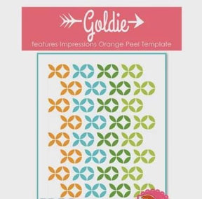 Goldie Printed Quilt Pattern By It's Sew Emma ISE-303 by It's Sew Emma available in two sizes
