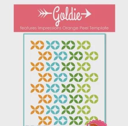 Goldie Printed Quilt Pattern By It's Sew Emma ISE-303 by It's Sew Emma available in two sizes