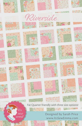 Riverside Printed Quilt Pattern By It's Sew Emma ISE-187 by It's Sew Emma available in 4 sizes