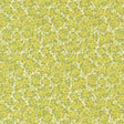 The image is a repeating pattern of yellow flowers on a white background.
