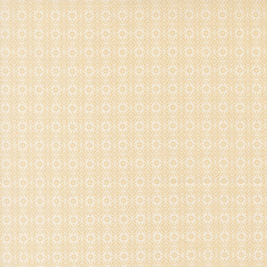 a repeating pattern of small white and beige diamond shapes arranged in a grid-like fashion.
