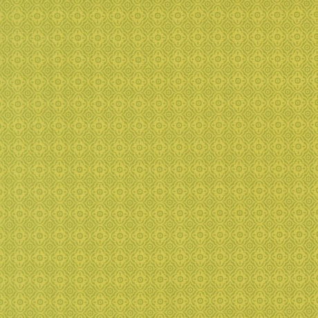 a repeating pattern of green and yellow diamond shapes, creating a visually striking and symmetrical design.