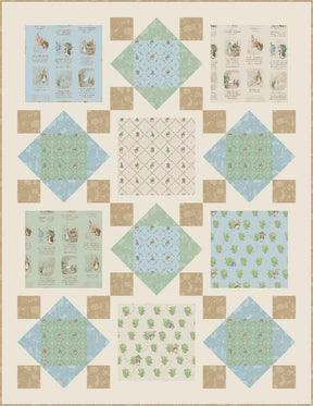 Rabbit Tales Quilt Pattern TWW-1067 From The Whimsical Workshop By Heidi Pridemore