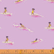 Malibu Heather Ross Tiny Surfers Pink for Windham Fabrics 52146-6 Sold in 1/2 Yard increments