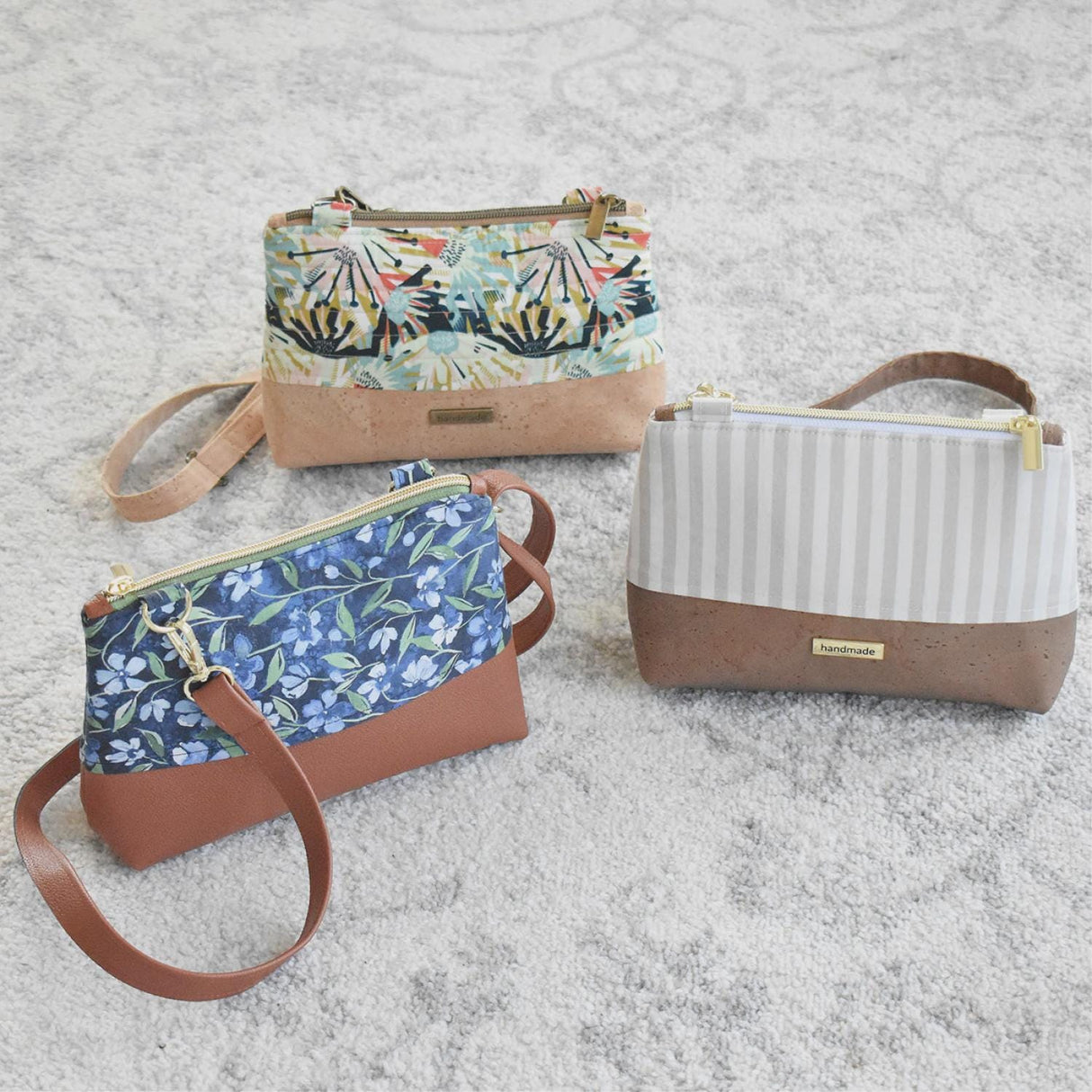 Mia Pattern Modern Crossbody Bag LST229