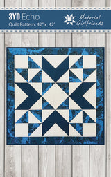 3YD Echo Quilt Printed Pattern by Material Girlfriends MG71 42" x 42"