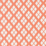 a repeating pattern of white diamond shapes arranged in a diagonal grid on a light orange background.
