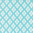 a repeating pattern of diamond shapes in shades of blue and white, creating a visually striking and symmetrical design.