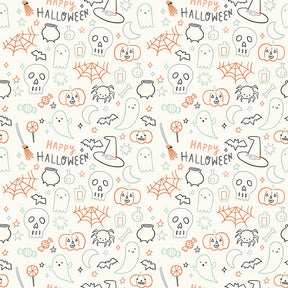 Frank and Friends Halloween Icons Cloud
