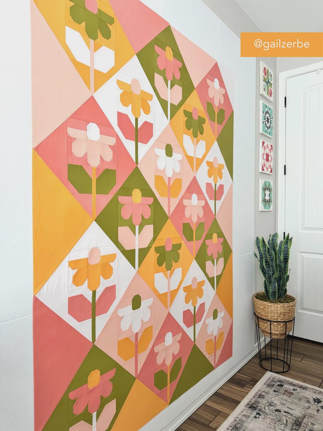 Growing Quilt Pattern PPP53 from Pen & Paper Patterns By Lindsey Neill
