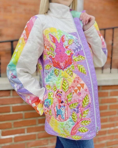 Bella Arcs and Beauties - FPP Expansion Pack (for Bella Quilted Coat) PBA QE102 Sewing Pattern by Annie