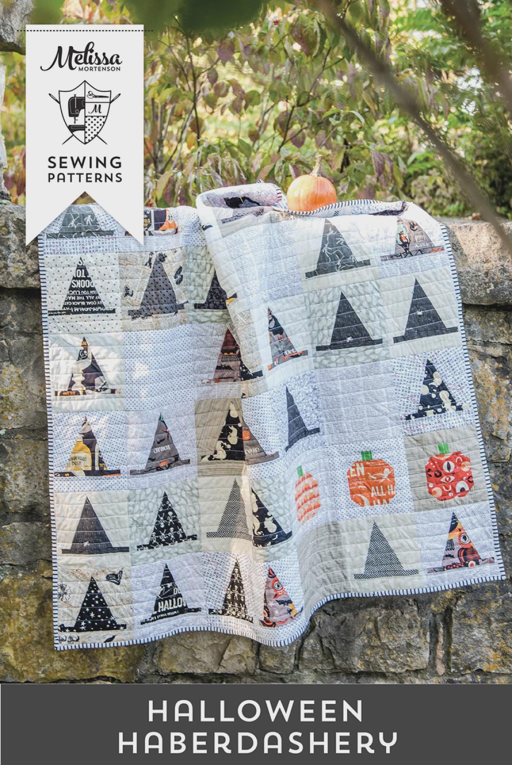 Halloween Haberdashery Quilt Pattern PDC4809 by Melissa Mortenson of Polka Dot Chair