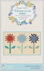 Sunflowers Pillow Pattern FNP23117 by Poppie Cotton 30" x 17"