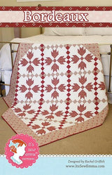 Bordeaux Printed Quilt Pattern By It's Sew Emma ISE-135 by It's Sew Emma 67" x 67"