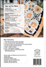 Star of the Patch MSQL101 Sew Quilty Life Pattern by Heather Briggs 72 x 85