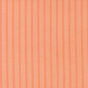 a repeating pattern of vertical stripes in shades of orange and white.