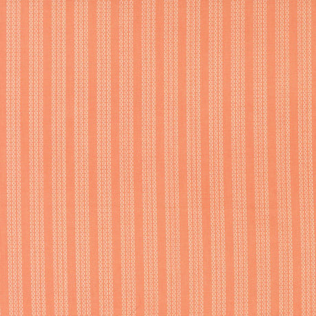 a repeating pattern of vertical stripes in shades of orange and white.