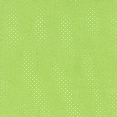 The image is a repeating pattern of small white dots on a bright green background.