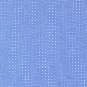 The image is a blue background with small white dots or stars scattered across it, creating a polka dot pattern.