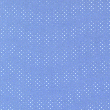 The image is a blue background with small white dots or stars scattered across it, creating a polka dot pattern.