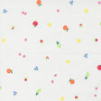 a variety of colorful fruits, including apples, oranges, and berries, scattered across a white background.