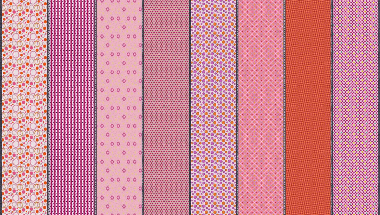 Mixed Bag Lollies by Jen Kingwell Designs - Fine and Sunny 18241 11 sold in 1/2 Yard Increments