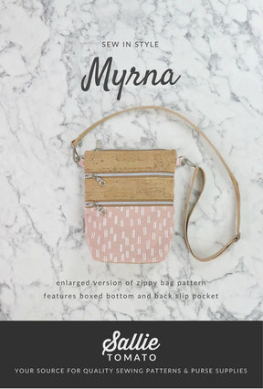 Myrna Crossbody Bag Pattern by Sallie Tomato LST121