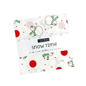 Snow Time Charm Pack 5" 22500PP by Me and My Sisters Designs for Moda Fabrics