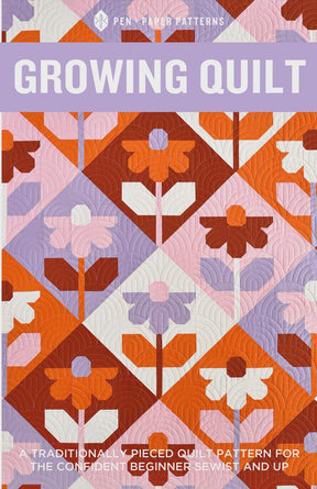 Growing Quilt Pattern PPP53 from Pen & Paper Patterns By Lindsey Neill
