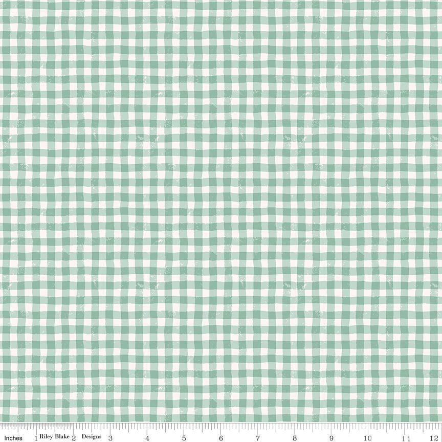 a repeating pattern of green and white checkered squares, creating a visually pleasing and cohesive design.