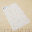 Gingerbread Man Stencil by Laundry Basket Quilts Made in USA LBQ-0443-T
