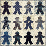 Gingerbread Man Stencil by Laundry Basket Quilts Made in USA LBQ-0443-T