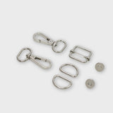 Level 4 Basic Hardware Kit 3/4in Nickel STS251S Tomato Hardware kit for bag making