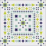 Alaskan Summer Nights Quilt pattern by Dora Cary for Orange Dot Quilts ALSKNSN-025