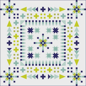 Alaskan Summer Nights Quilt pattern by Dora Cary for Orange Dot Quilts ALSKNSN-025