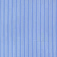 The image is a close-up of a fabric with vertical stripes in a light blue color. The fabric appears to be made of a material with a striped pattern, which is commonly used for clothing items such as shirts or dresses.