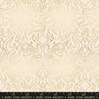 a repeating pattern of golden designs, including stylized flames and intricate shapes, creating a visually striking and ornate design.