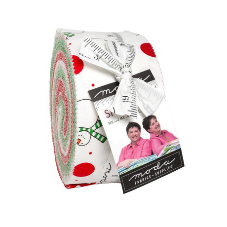 Snow Time Jelly Roll 2.5" Strips 22500JR by Me and My Sisters Designs for Moda Fabrics