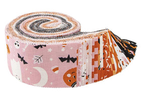 Hey Pumpkin 2.5 Inch Rolie Polie, 40 Pcs. by My Minds Eye for Riley Blake Designs RP-16030-40