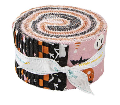 Hey Pumpkin 2.5 Inch Rolie Polie, 40 Pcs. by My Minds Eye for Riley Blake Designs RP-16030-40