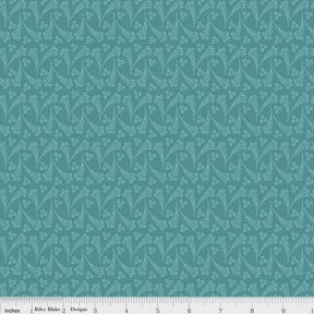 Unforgettable Petals in Blue My Mind's Eye C3866 Blue - Riley Blake Designs Sold in 1/2 yard increments cut continuously