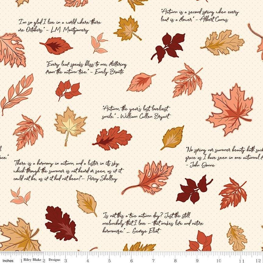Cozy Autumn Quotes Putty