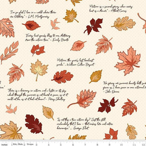 Cozy Autumn Quotes Putty