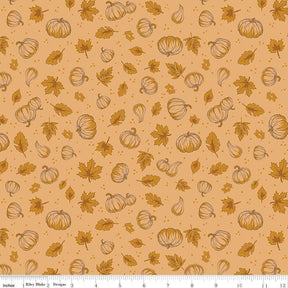 Cozy Autumn Pumpkins Daisy